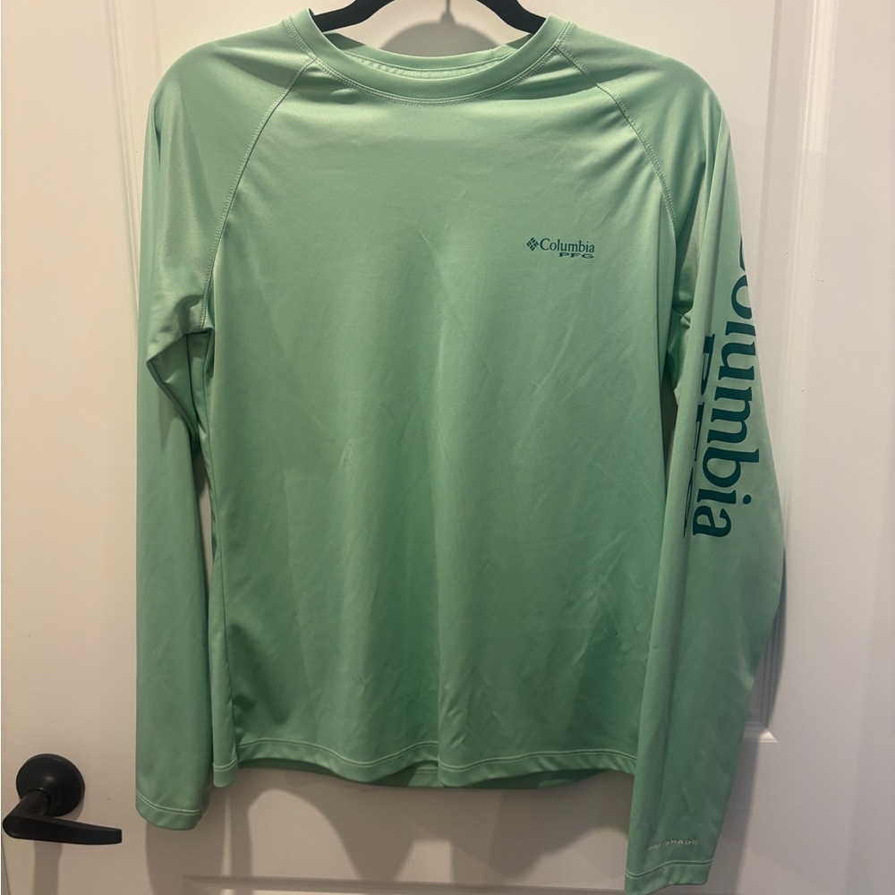 Columbia Women's Mint Long Sleeve Rash Guard
